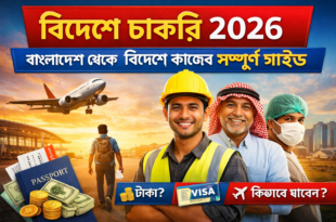 বিদেশে চাকরি ২০২৬
