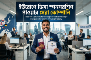 ইউরোপে ভিসা স্পনসরশিপ পাওয়ার সেরা কোম্পানি
