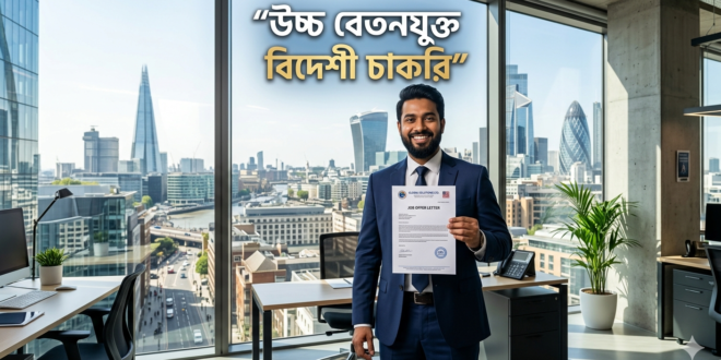 উচ্চ বেতনযুক্ত বিদেশী চাকরির তালিকা