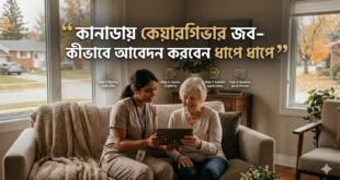 কানাডায় কেয়ারগিভার জব – কীভাবে আবেদন করবেন ধাপে ধাপে