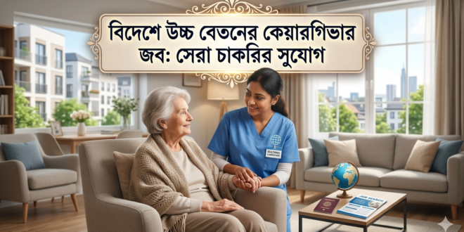 কেয়ারগিভার জব বিদেশে উচ্চ বেতনের সেরা চাকরির সুযোগ