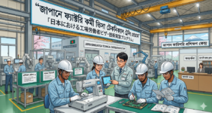 জাপানে ফ্যাক্টরি কর্মী ভিসা টেকনিক্যাল ট্রেনিং প্রোগ্রাম