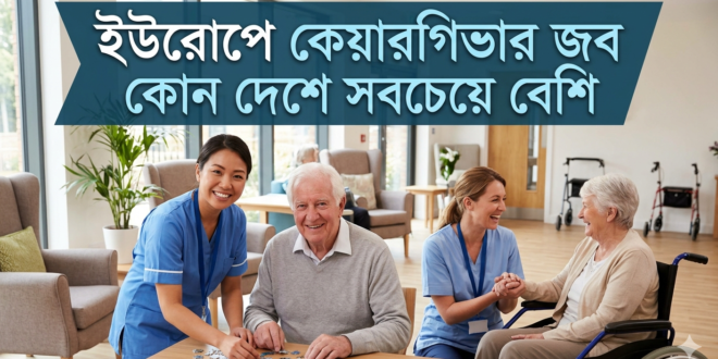 ইউরোপ কেয়ারগিভার জব কোন দেশে সবচেয়ে বেশি Vacancy