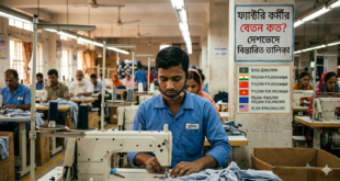 ফ্যাক্টরি কর্মীর বেতন কত? দেশভেদে বিস্তারিত তালিকা