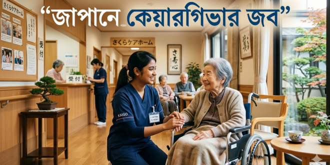 জাপানে কেয়ারগিভার জব বেতন, কাজের নিয়ম ও আবেদন পদ্ধতি