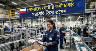 পোল্যান্ডে ফ্যাক্টরি কর্মী চাকরি সরাসরি ভিসা প্রসেস