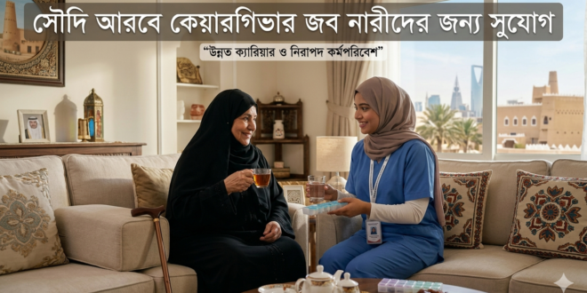 সৌদি আরবে কেয়ারগিভার জব নারীদের জন্য সুযোগ