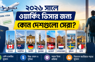 ২০২৬ সালে ওয়ার্কিং ভিসার জন্য কোন দেশগুলো সেরা